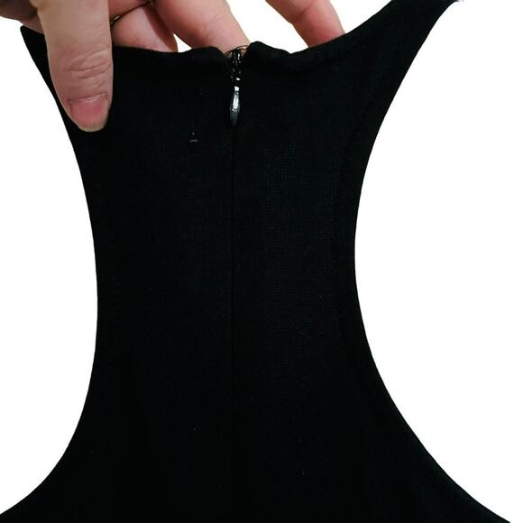 Olsenboye Black Racerback Dress Size 3 - Picture 2 of 5